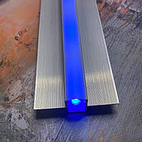 Раздельный профиль для теневого шва с LED каналом - РПТШ 15 LED