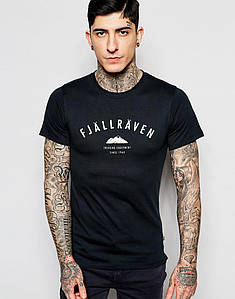 Чорна футболка Fjallraven 