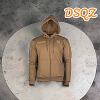 Кофта Sturm Mil-Tec Tactical Hoodie Zipper Coyote M