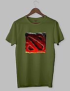 Футболка  з принтом "Dota 2 3d Logo", фото 4