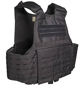 Жилет тактичний плитоноска Mil-Tec Laser-cut Carrier Vest Black 13465102