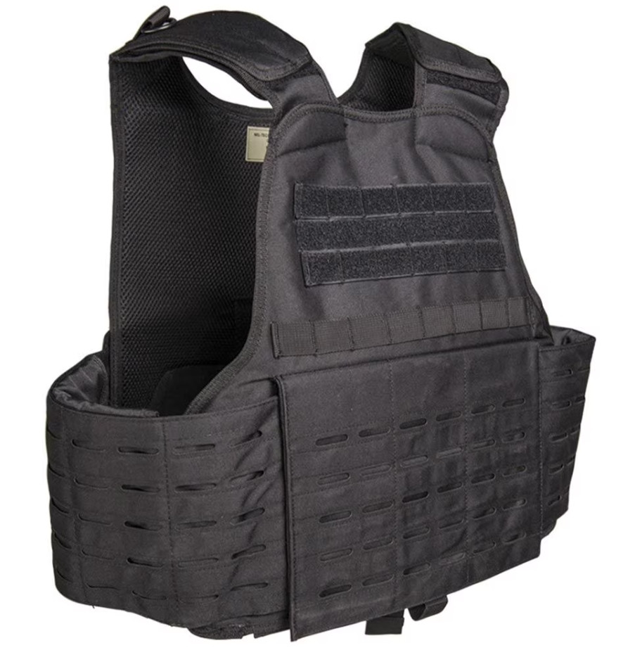 Жилет тактичний плитоноска Mil-Tec Laser-cut Carrier Vest Black 13465102, фото 1