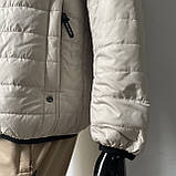 Куртка демісезонна чоловіча стьогана капюшон 48 світла, фото 9