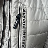 Куртка демісезонна чоловіча стьогана капюшон 48 світла, фото 10