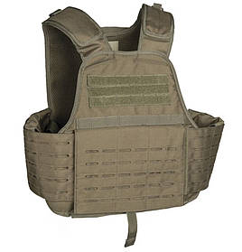 Жилет тактичний плитоноска Mil-Tec Laser-cut Carrier Vest Olive 13465101