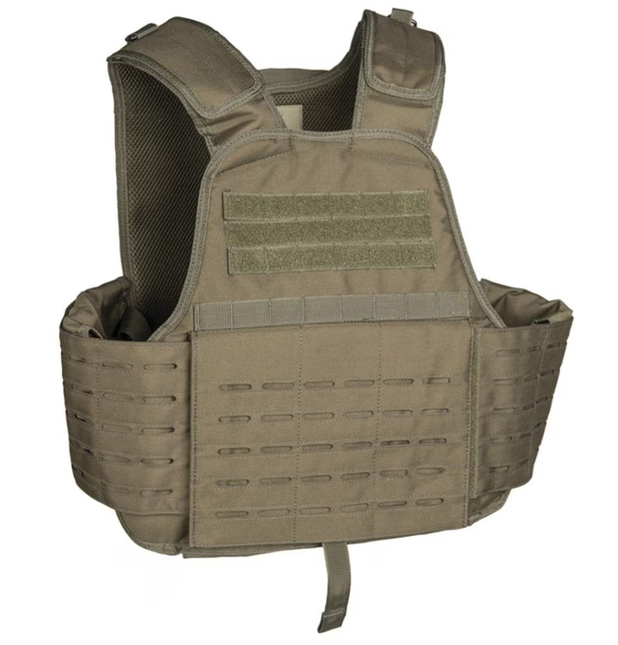 Жилет тактичний плитоноска Mil-Tec Laser-cut Carrier Vest Olive 13465101, фото 1