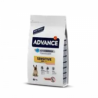 Корм ADVANCE (Едванс) Dog Mini Sensitive для собак мініпо порід з чутливим травленням (лосось+мал), 800