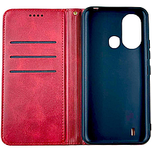 Чохол книжка Amsterdam для ZTE Blade L220 червоний, фото 5