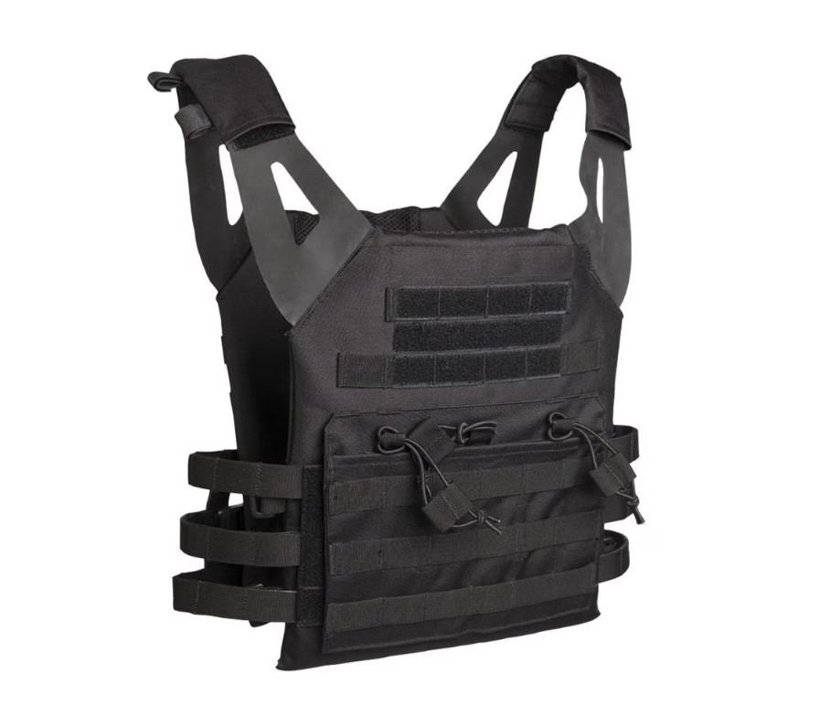 Жилет тактичний плитоноска Mil-Tec Plate Carrier Gen. 2 Black 13463202, фото 1