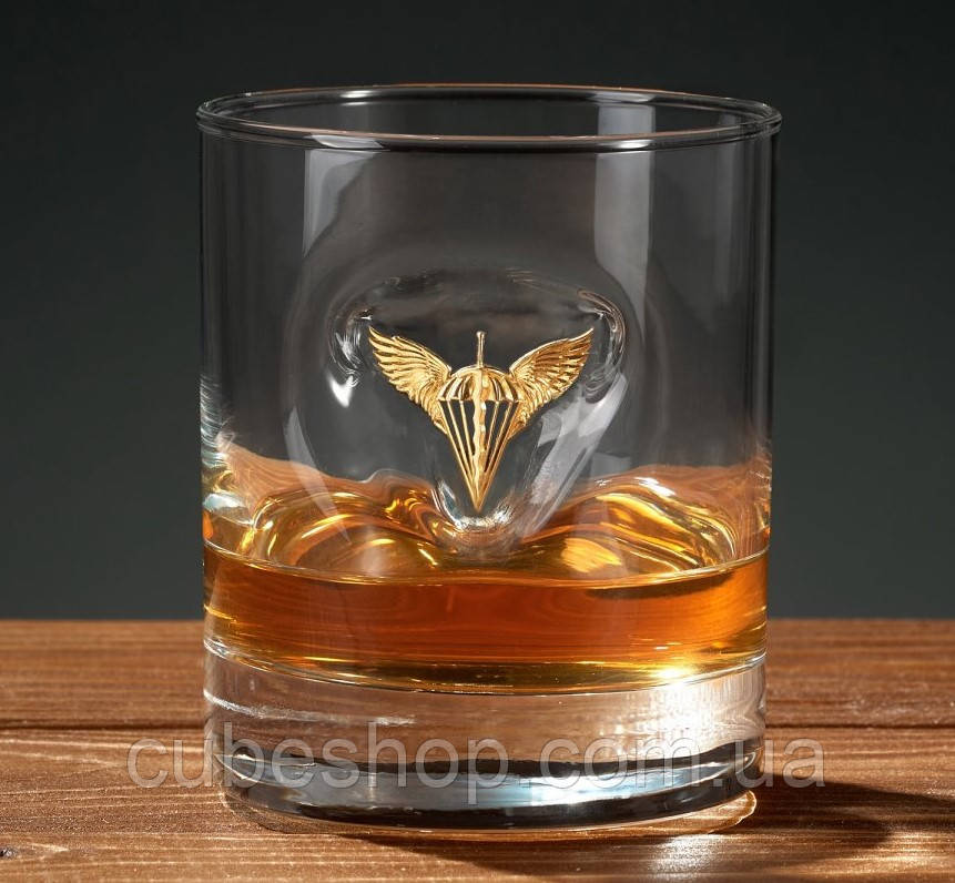 Склянка для віскі з гербом Десантно-штурмових військ
