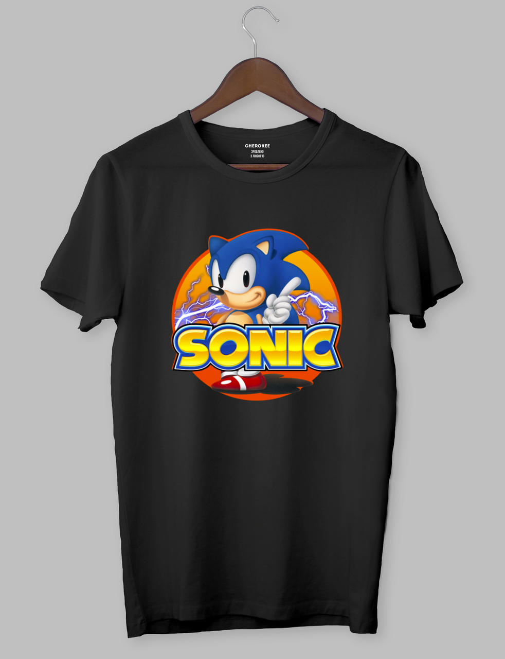 Футболка з оригінальним дизайном "Sonic lightning", фото 1