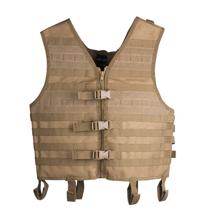 Жилет тактичний Mil-Tec MOLLE CARRIER WESTE GEN.II COYOTE 13462205, фото 1