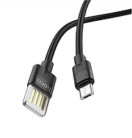 Кабель HOCO USB Micro 2.4 A 1,2m Black (U55)