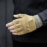 Штурмові тактичні безпалі рукавиці, фото 4