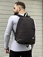 Спортивный рюкзак nike, городской черный портфель найк, для школы, повседневный