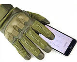 Демісезонні тактичні рукавиці олива ✅, фото 4