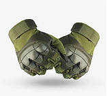 Демісезонні тактичні рукавиці олива ✅, фото 5