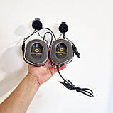 Професійні активні навушники Earmor М32H з гарнітурою кайот, фото 8