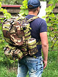 Військово-тактичний рюкзак з додатковими контейнерами 4в1 ✅, фото 5