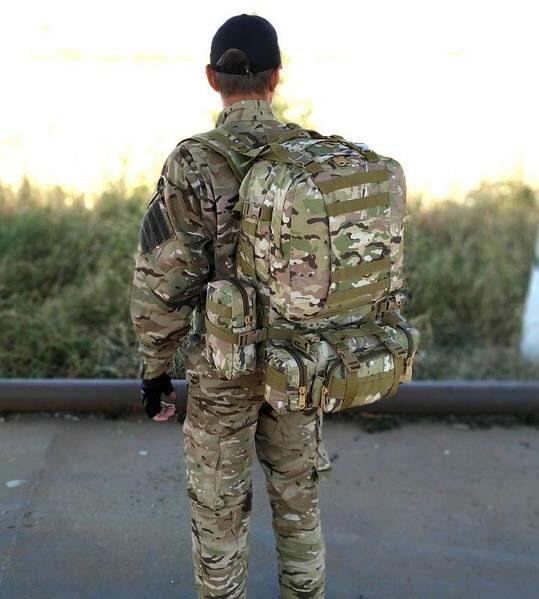 Військово-тактичний рюкзак з додатковими підсумками 4в1✅