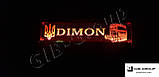 Світлодіодна табличка для вантажівки Dimon  червоного кольору, фото 4
