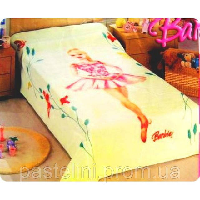 Плед- покривало Disney Barbie (Дісней Барбі) 160х220см