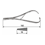 Голкотримач Mathieu, 16 см, J-24-220, фото 2