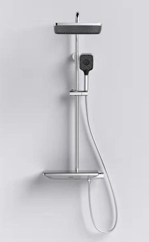 Душова система Dusel Collin Chrome 263307000 з термостатом, фото 1