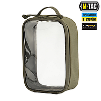 M-Tac органайзер утилитарный прозрачный Elite Small (22х14 см) Ranger Green