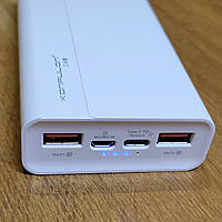 Повербанк 20000 mAh, 22.5W Konfulon PowerBank швидка зарядка портативний акумулятор для роутера