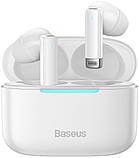 Наушники BASEUS True Wireless Earphones Bowie E9 BT5.3 (NGTW120002) белые, фото 3