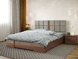 Двоспальне ліжко  Прованс з натурального дерева в спальню  Арбор Древ