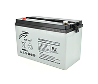 Аккумуляторная батарея AGM RITAR HR12380W, Gray Case, 12V 100.0Ah ( 328 х 172 х 215 (220 ) 30.50kg Q1/36