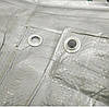 Тент полог тарпауліновий водовідштовхувальний з люверсами 8х10 кв.м накриття для сіна зерна від дощу снігу 150 г/м2, фото 4