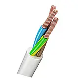 Провід ПВС 3х1.5 ЗЗЦМ Запоріжжя круглий, фото 3