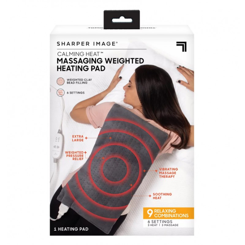 Масажна нагрівальна накидка Мassaging weighted heating pad | Масажер для тіла