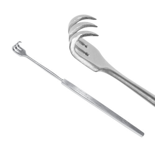 Ретрактор гострий 16cм, три-зубий, J-19-058, фото 1