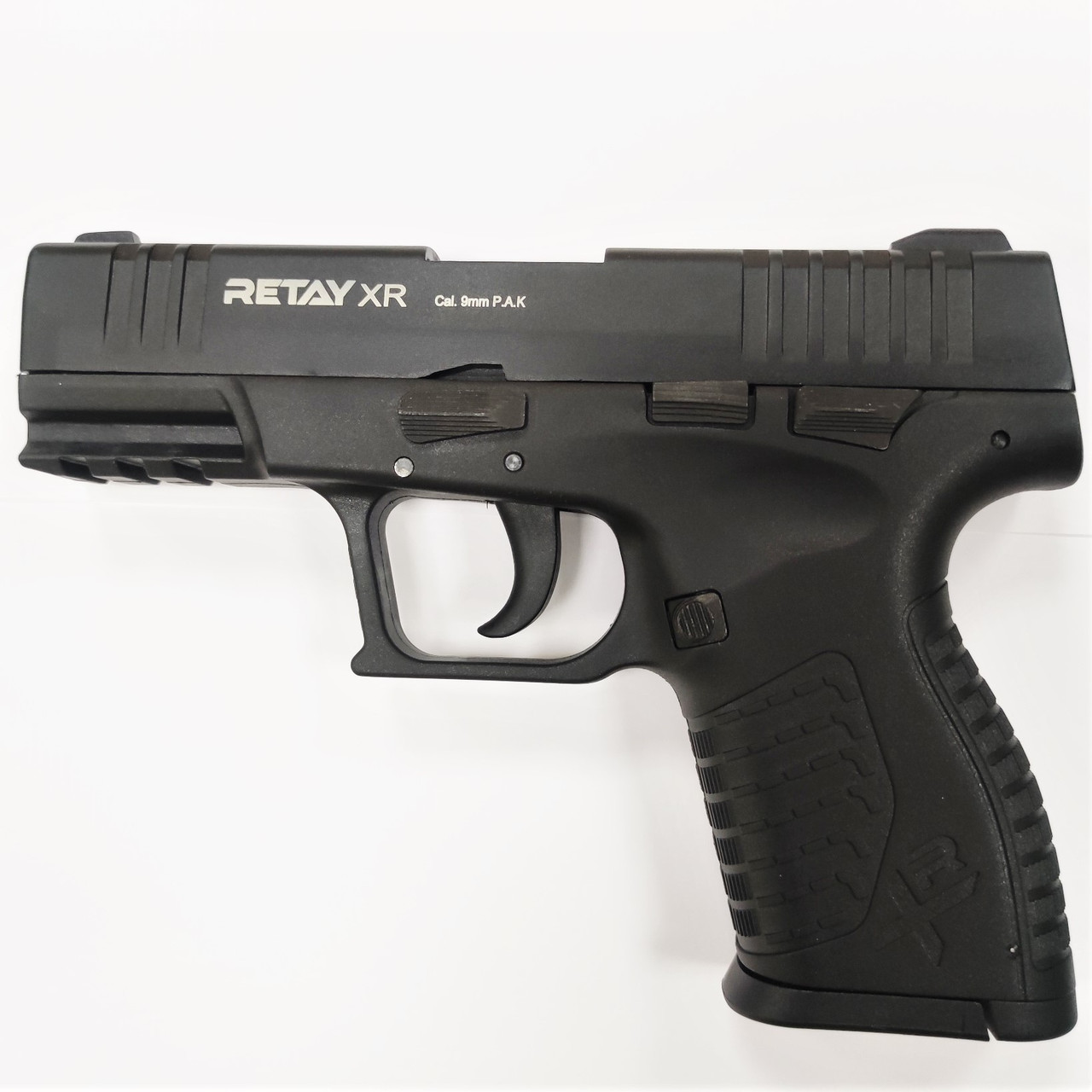 Пістолет стартовий Retay XR, 9мм. Колір - Black, фото 1
