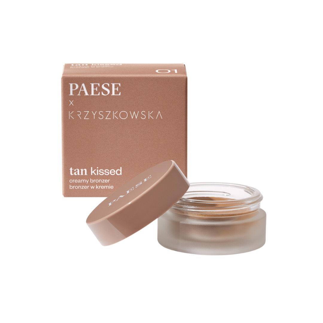 Кремовий Бронзатор компактний Creamy Bronzer Tan Kissed Paese x Krzyszkowska 12g