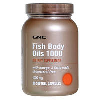 GNC Fish Body Oils 1000 90 softgel caps