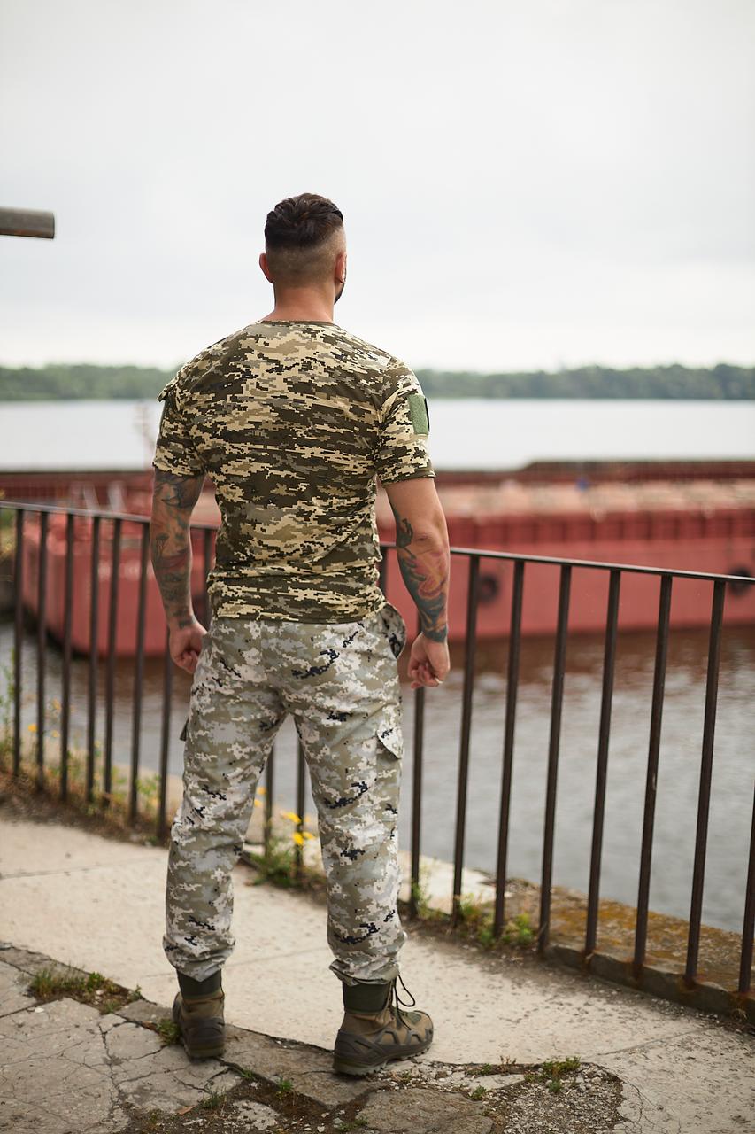 Мужская военная тактическая одежда пиксель, Армейский камуфляжный боевой костюм для военнослужащих XXL - фото 6 - id-p1921821345
