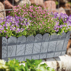 Балконні ящики під дерево