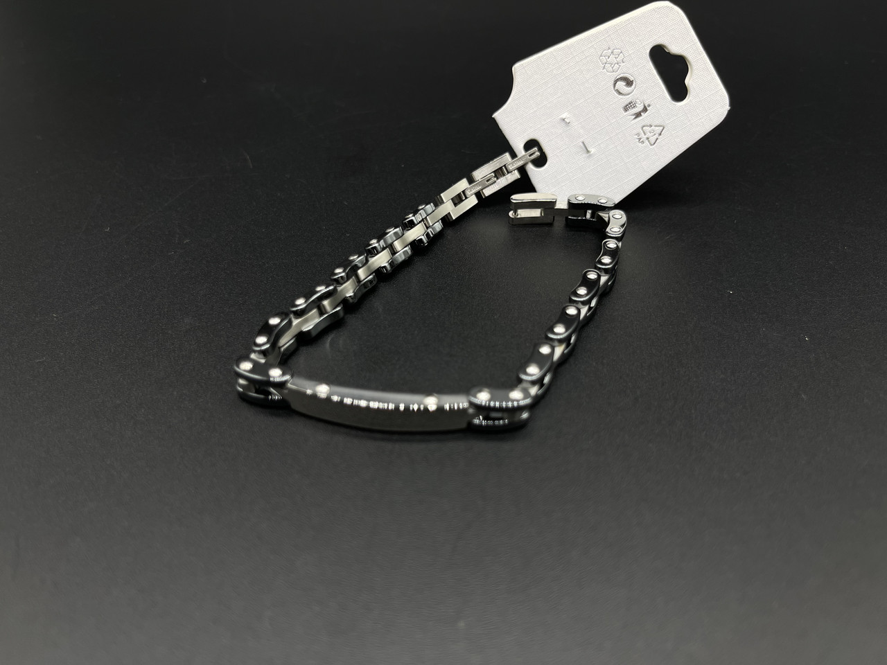 Сталевий браслет під гравіюванням. 21см, фото 1