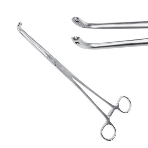 Затискач для жовчних протоків Finocchietto, 24 см, J-17-258, фото 1