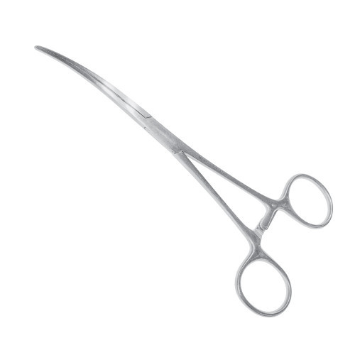 Затискач судинний Bainbridge 18,5 см, зігнутий, J-17-153, фото 1