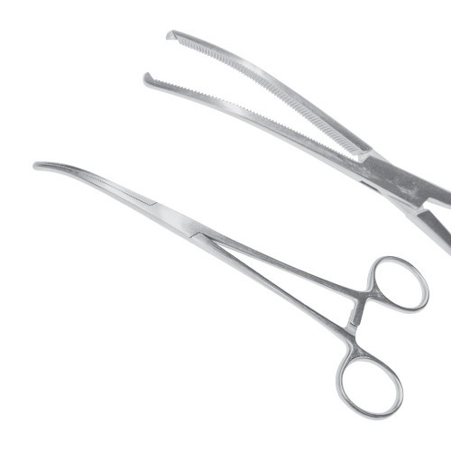 Затискач судинний Rochester - Pean Delicate вигнутий 20 см, J-17-728, фото 1