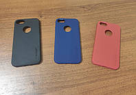 Противоударный чехол для Apple iPhone 7 / 8 / SE 2020 silicone case черный spigen оригинальное качество Красный