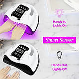 SUN X11 MAX на 280 Вт. - лампа для маникюра и педикюра (с таймером, дисплеем и съемным дном), фото 7