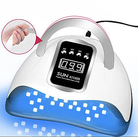 SUN X11 MAX на 280 Вт. - лампа для маникюра и педикюра (с таймером, дисплеем и съемным дном)