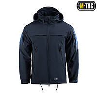 М-Тас Куртка Soft Shell Police Navy Blue, Тактическая куртка мягкая оболочка темно-синяя